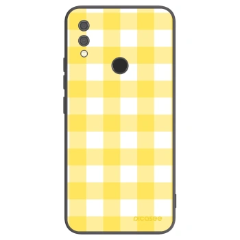 Picasee silikónový čierny obal pre Xiaomi Redmi Note 7 - Gride lemon