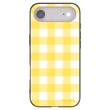 Picasee silikónový čierny obal pre Apple iPhone Air - Gride lemon