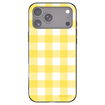 Picasee silikónový čierny obal pre Apple iPhone 17 Pro Max - Gride lemon