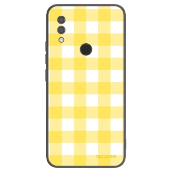 Picasee silikónový čierny obal pre Xiaomi Redmi 7 - Gride lemon