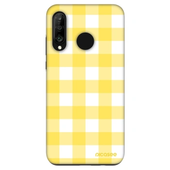 Obal pre Huawei P30 Lite - Gride lemon