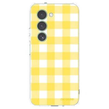 Picasee silikónový prehľadný obal pre Xiaomi Redmi 15 5G - Gride lemon