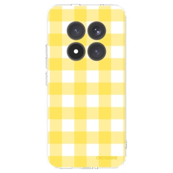 Picasee silikónový prehľadný obal pre Xiaomi Redmi Note 15 Pro+ - Gride lemon