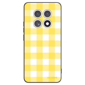 Picasee silikónový čierny obal pre Xiaomi Redmi Note 15 4G - Gride lemon