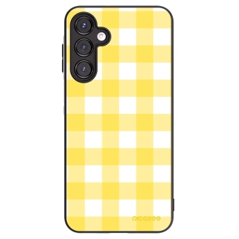 Picasee silikónový čierny obal pre Samsung Galaxy A16 4G - Gride lemon