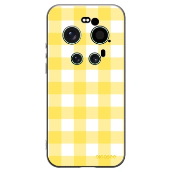 Picasee silikónový čierny obal pre Xiaomi 17 Ultra - Gride lemon