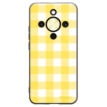 Picasee silikónový čierny obal pre Honor Magic8 Lite 5G - Gride lemon
