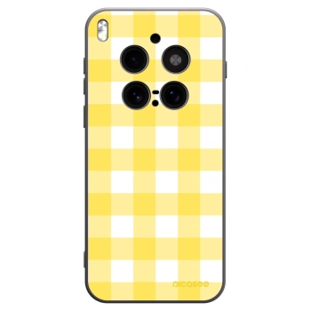 Picasee silikónový čierny obal pre Vivo X300 Pro - Gride lemon