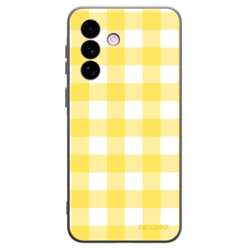 Picasee silikónový čierny obal pre Samsung Galaxy A57 5G - Gride lemon