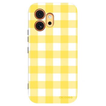 Picasee silikónový čierny obal pre Honor 600 - Gride lemon