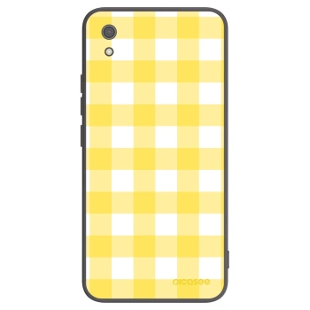 Picasee silikónový čierny obal pre Xiaomi Redmi 7A - Gride lemon
