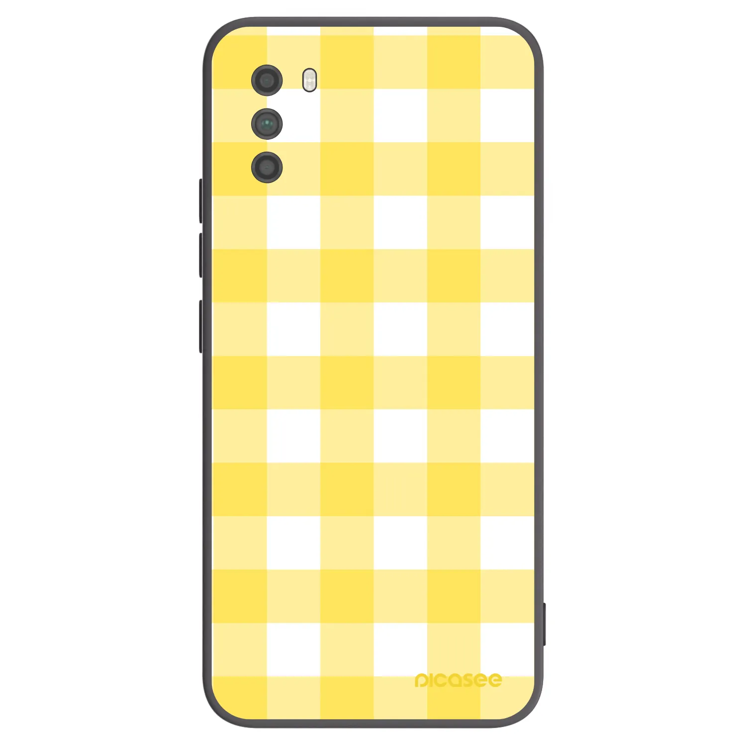 Picasee silikónový čierny obal pre Xiaomi Poco M3 - Gride lemon
