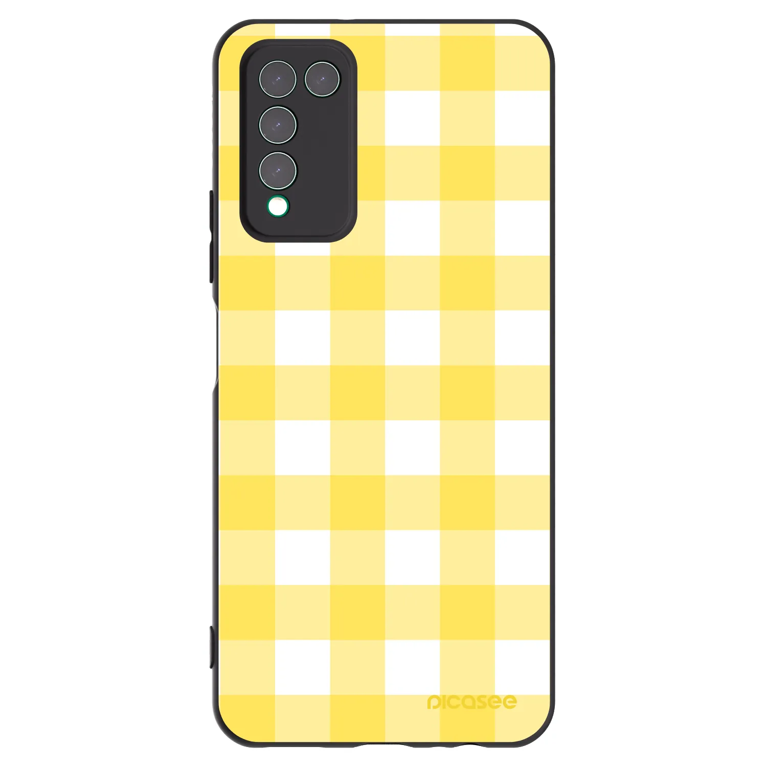 Picasee silikónový čierny obal pre Honor 10X Lite - Gride lemon
