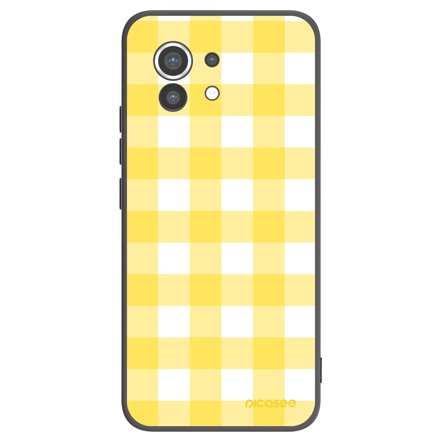 Picasee silikónový čierny obal pre Xiaomi Mi 11 - Gride lemon