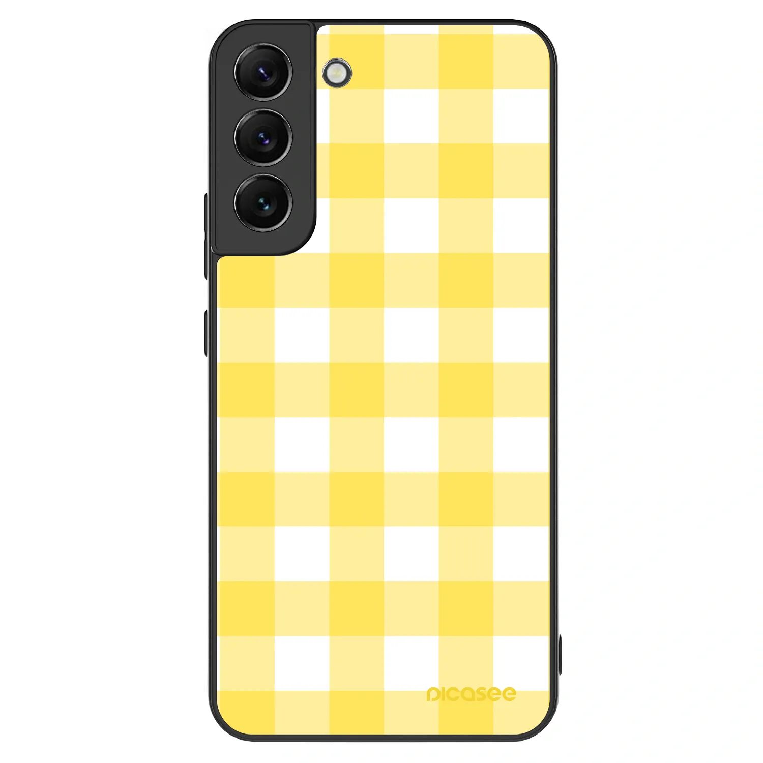 Picasee ULTIMATE CASE pro Samsung Galaxy S22+ 5G - Gride lemon