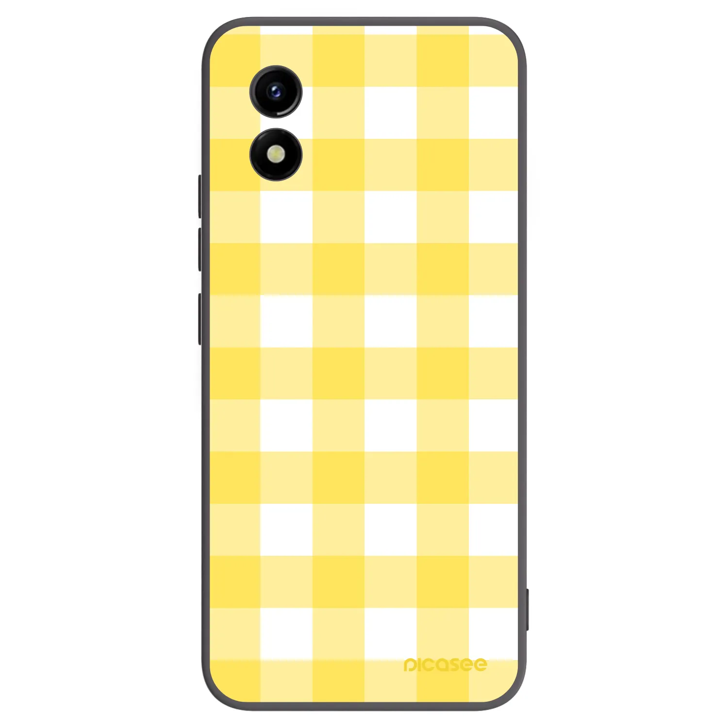 Picasee silikónový čierny obal pre Vivo Y01 - Gride lemon