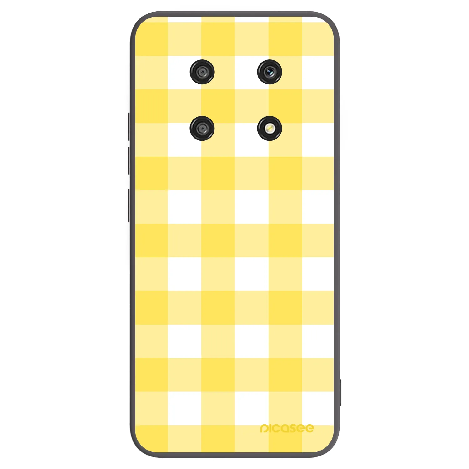 Picasee silikónový čierny obal pre Honor Magic4 Lite 5G - Gride lemon
