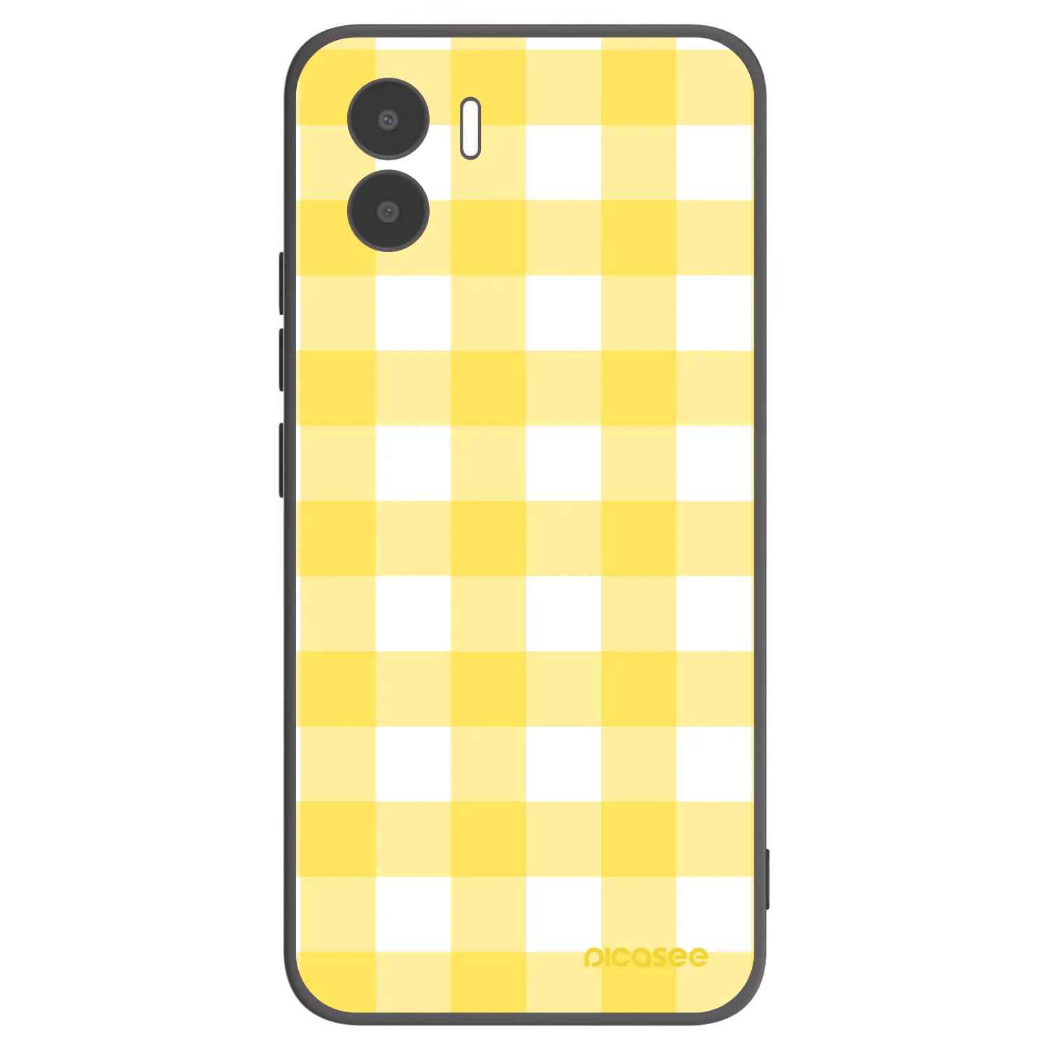 Picasee silikónový čierny obal pre Xiaomi Redmi A1 - Gride lemon