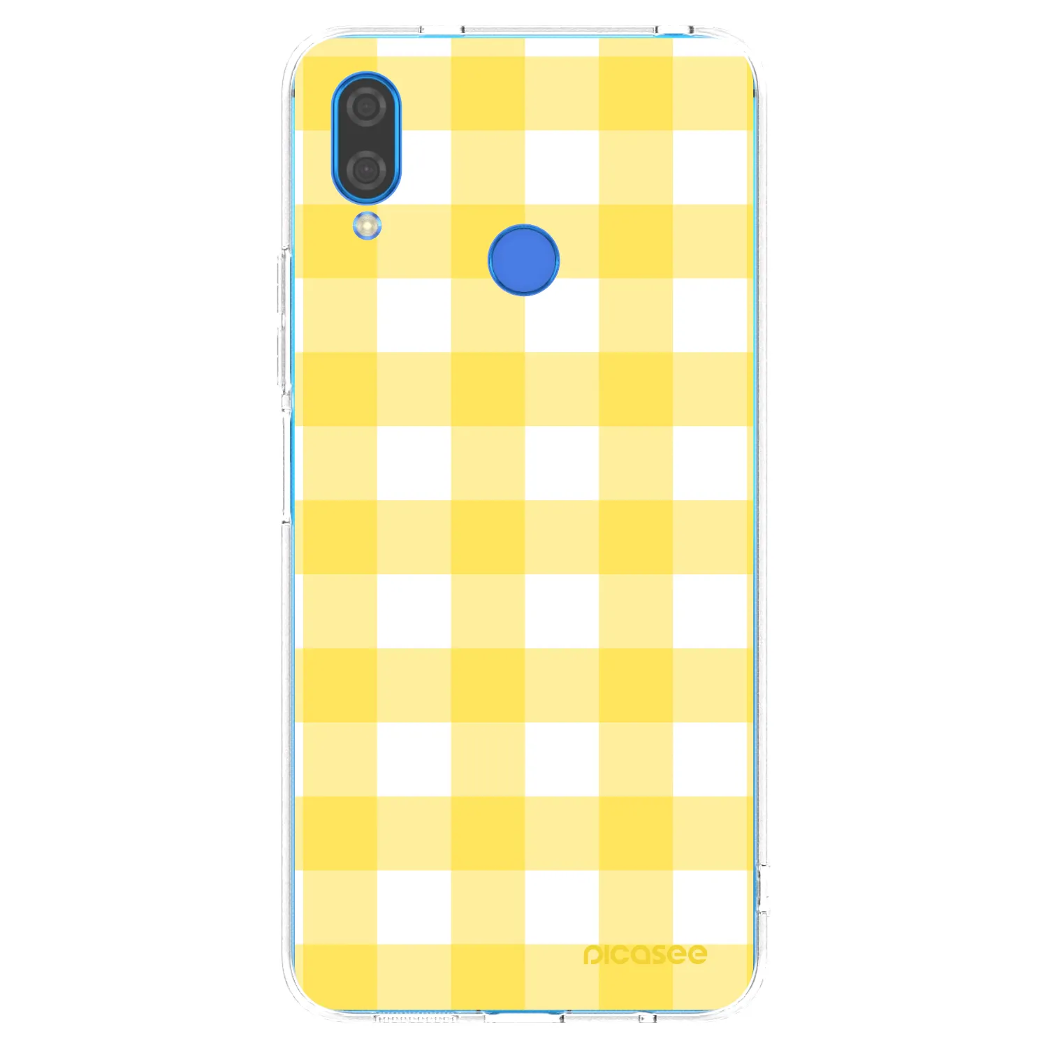 Picasee silikónový prehľadný obal pre Huawei Nova 3i - Gride lemon