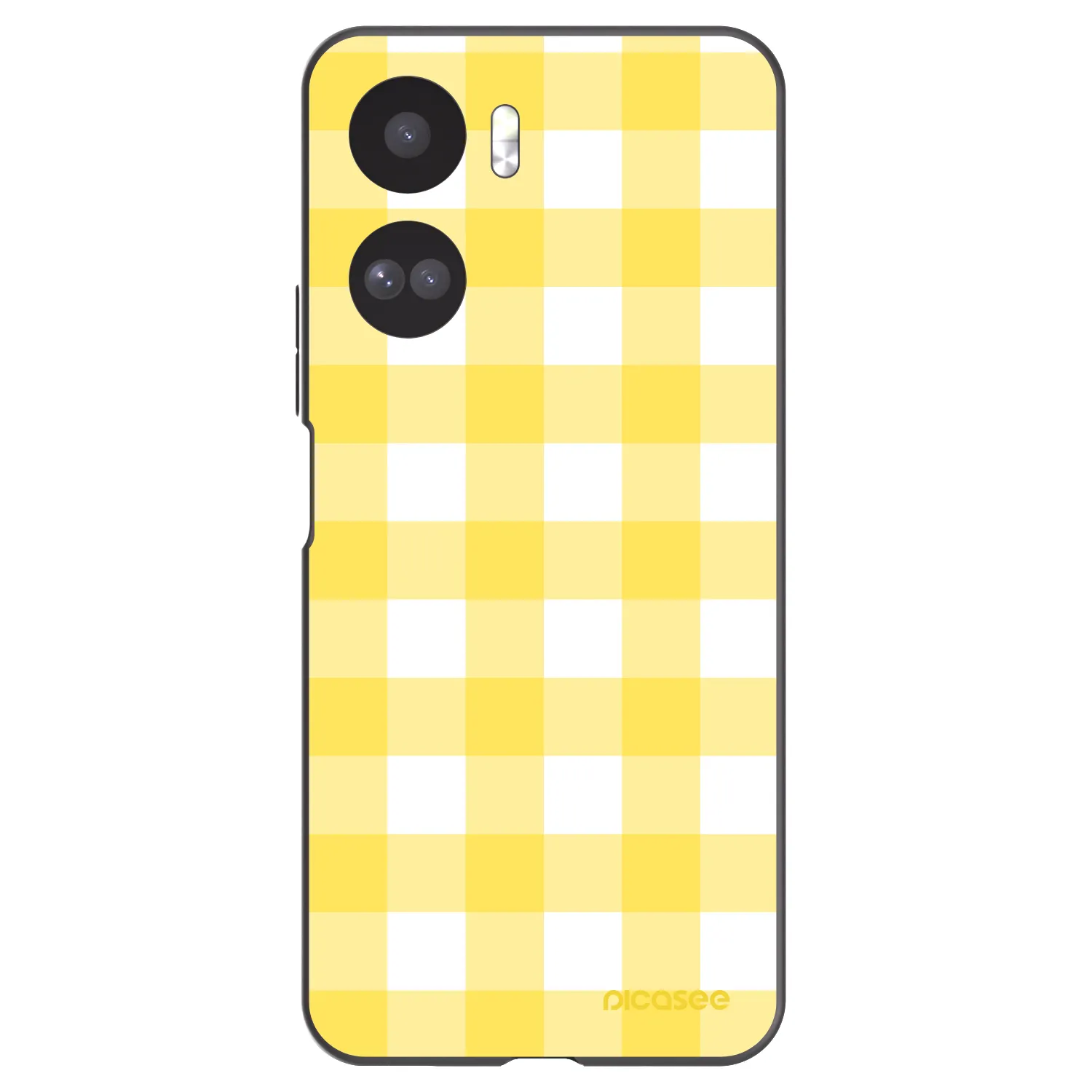 Picasee silikónový čierny obal pre Honor 90 Lite 5G - Gride lemon