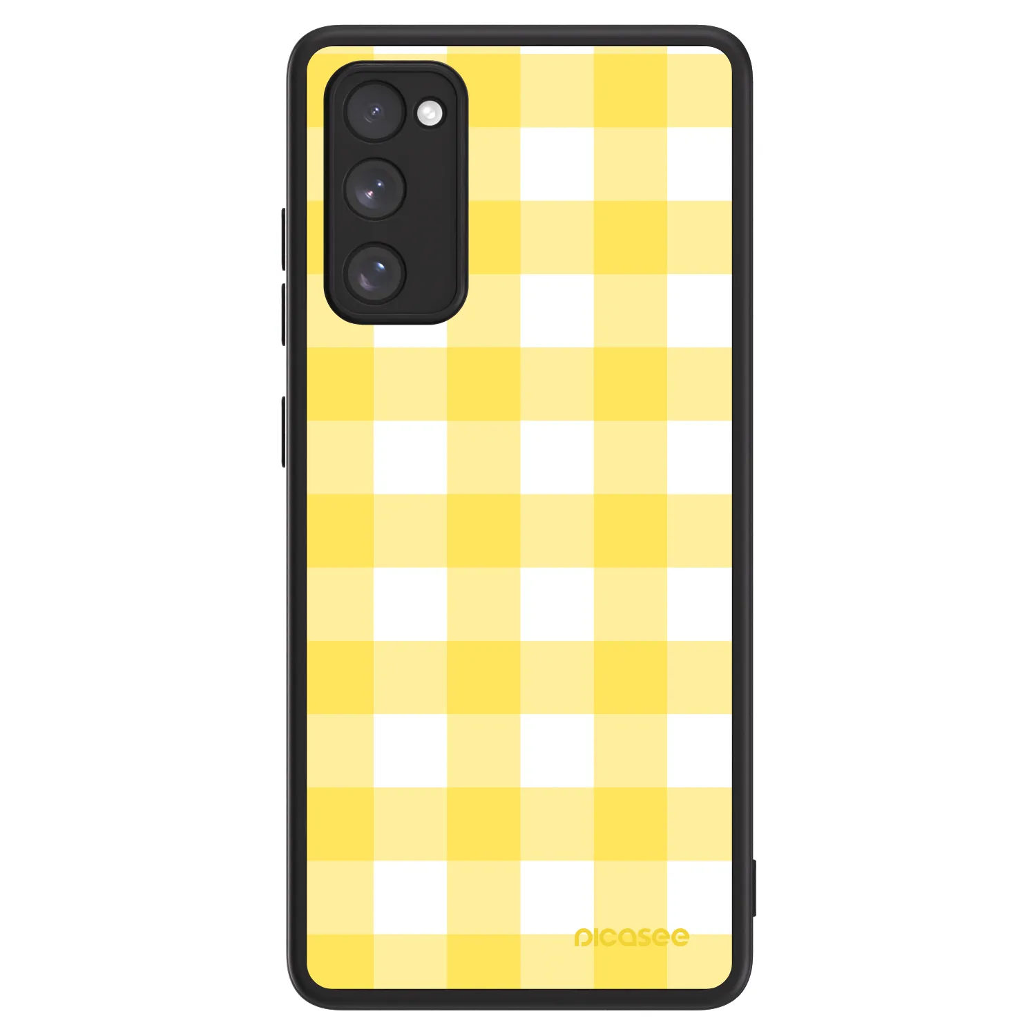 Picasee ULTIMATE CASE PowerShare pro Samsung Galaxy S20 FE - Gride lemon