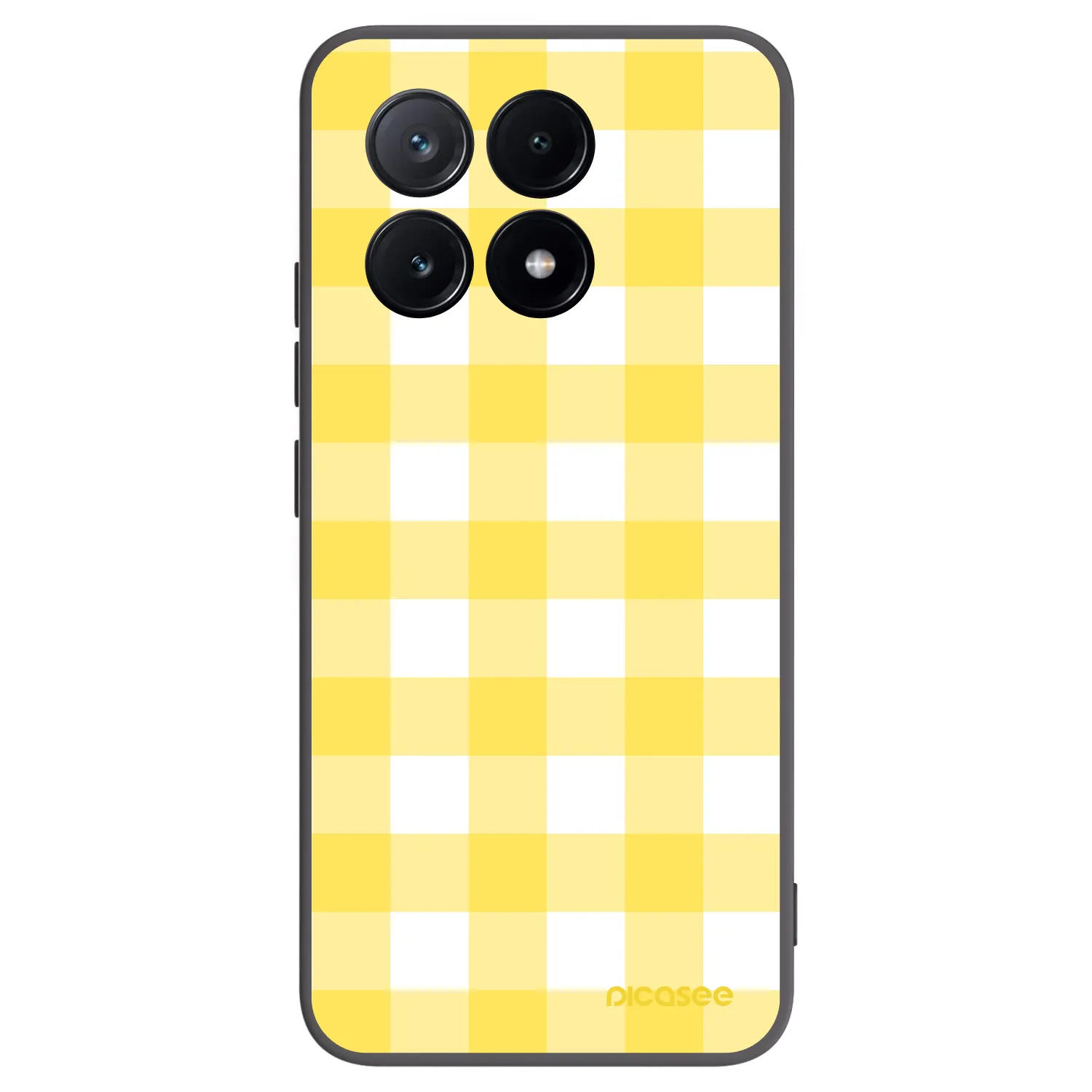 Picasee silikónový čierny obal pre Xiaomi Poco X6 Pro - Gride lemon