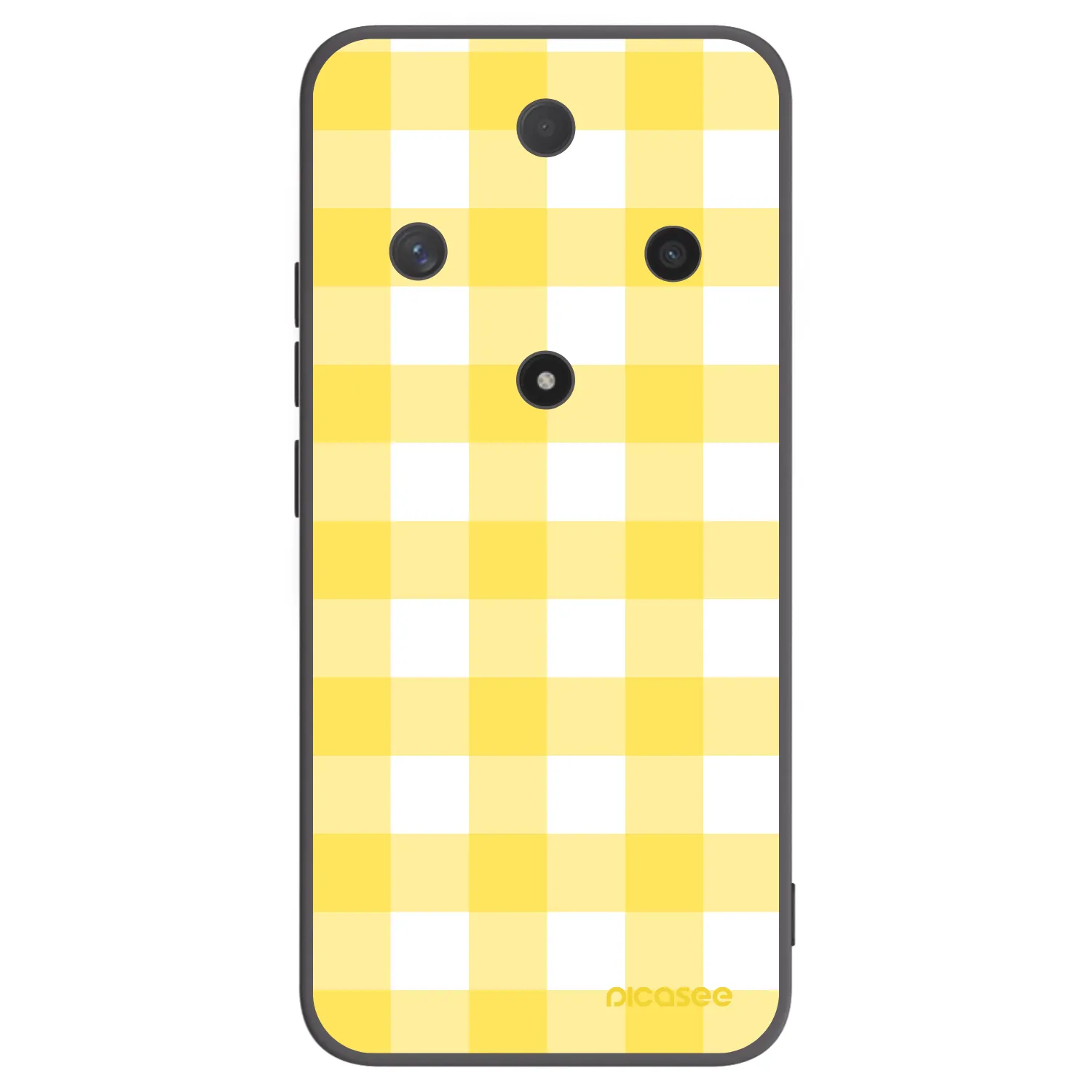 Picasee silikónový čierny obal pre Honor Magic6 Lite 5G - Gride lemon