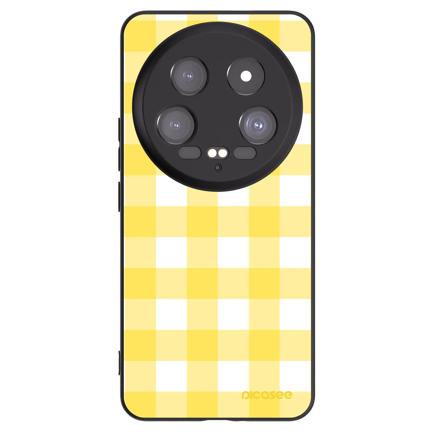 Picasee silikónový čierny obal pre Xiaomi 14 Ultra - Gride lemon