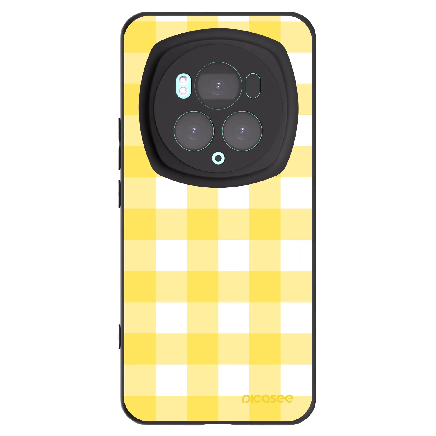 Picasee silikónový čierny obal pre Honor Magic6 Pro - Gride lemon