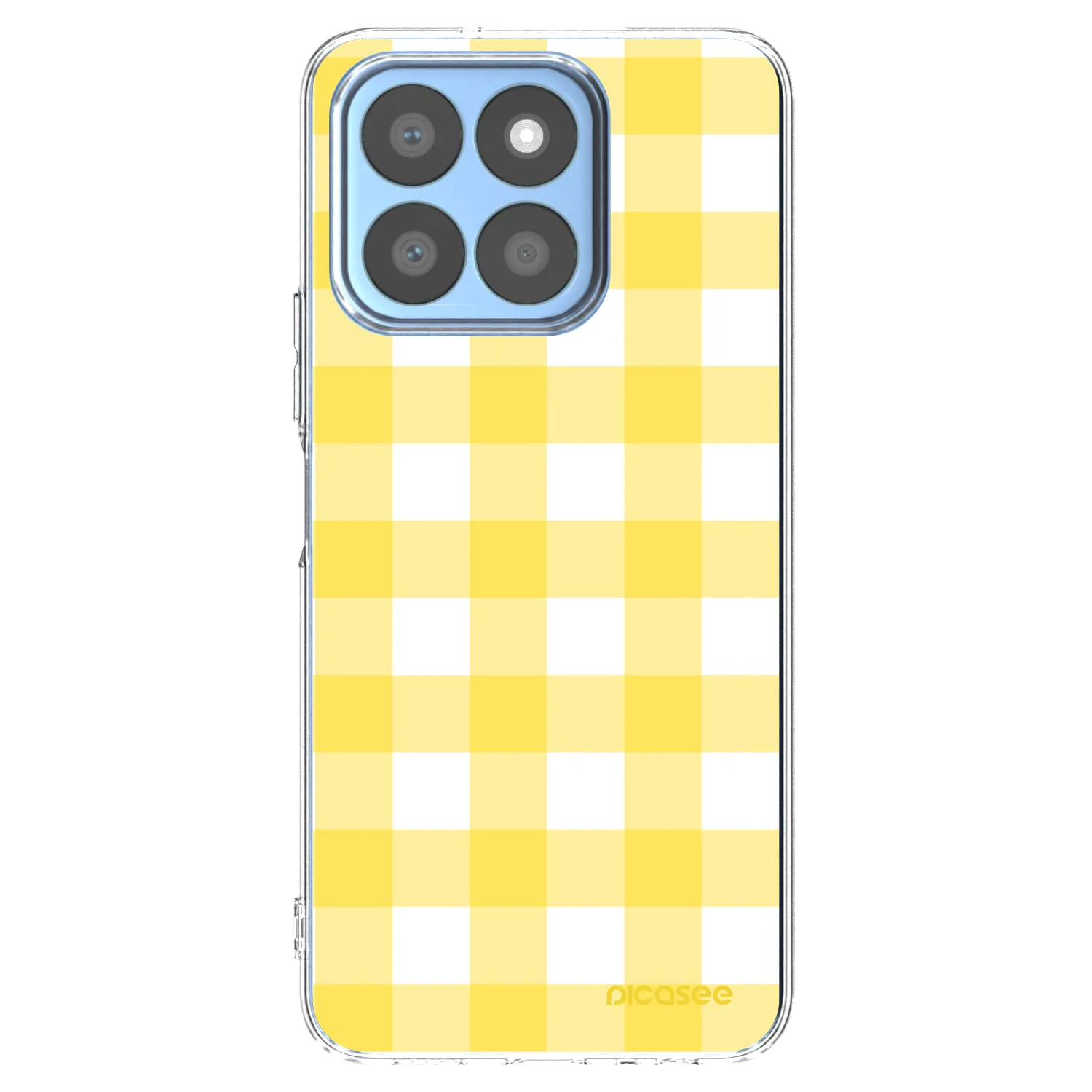 Picasee silikónový prehľadný obal pre Honor X8b - Gride lemon
