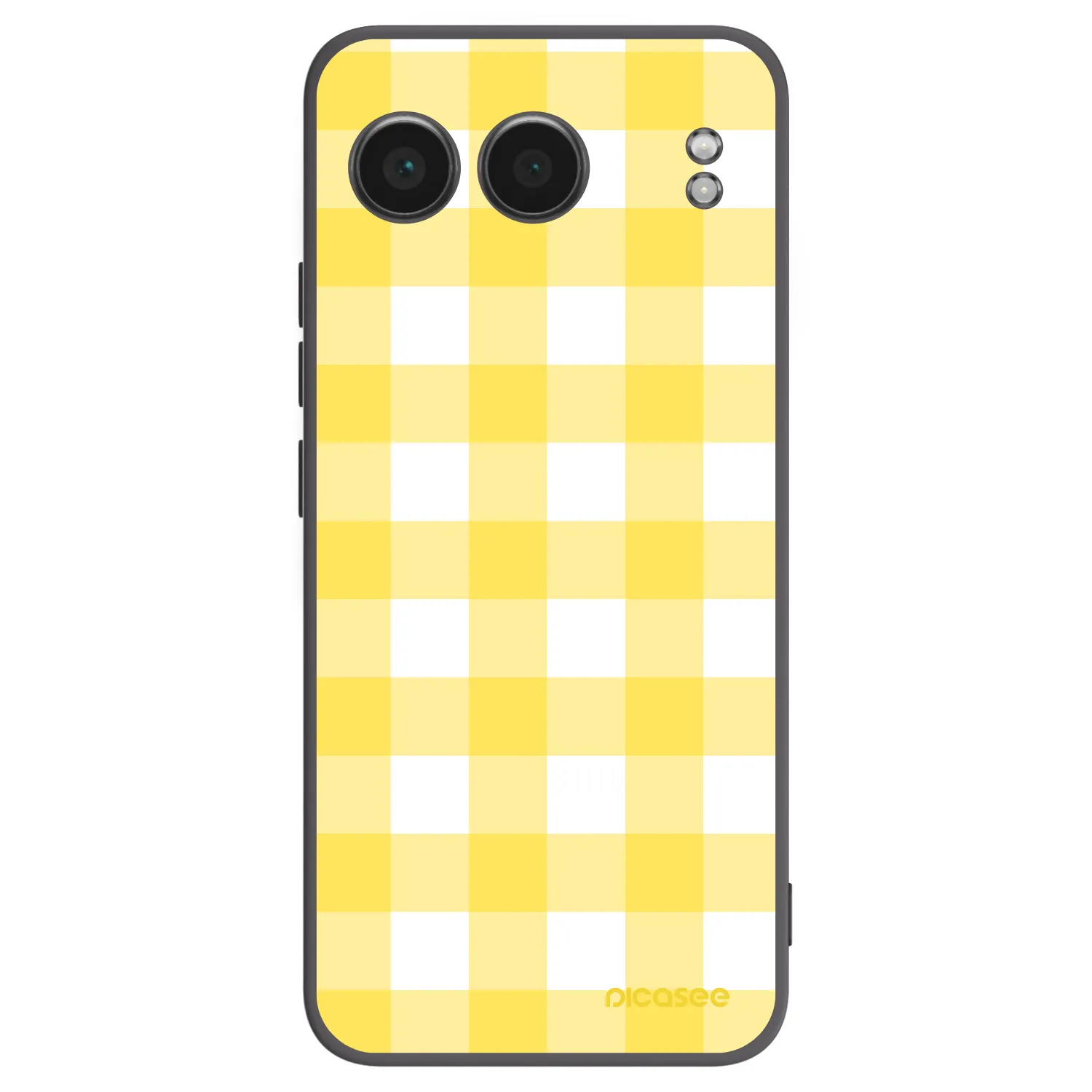 Picasee silikónový čierny obal pre OnePlus Nord 4 - Gride lemon
