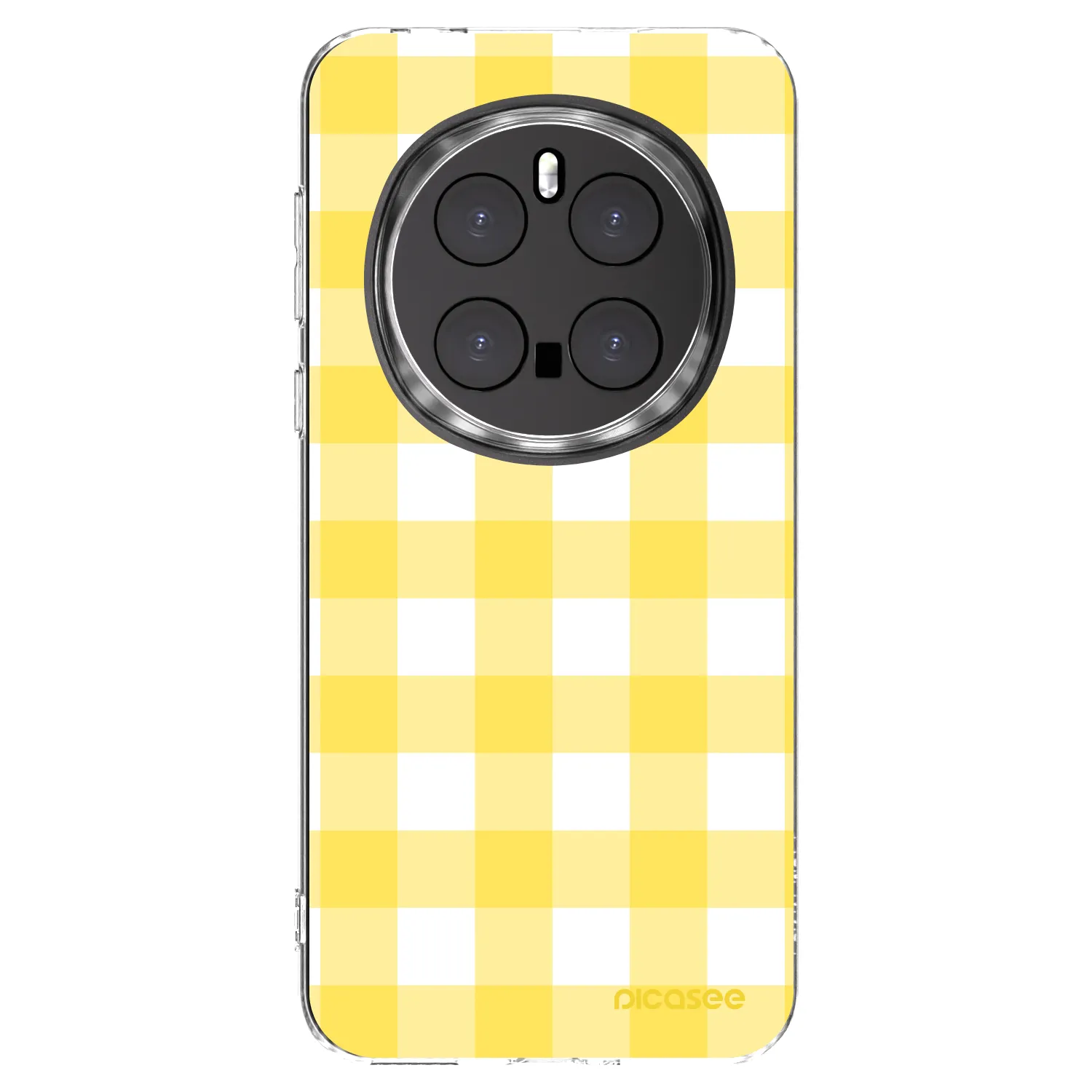 Picasee silikónový prehľadný obal pre Honor Magic7 Pro 5G - Gride lemon