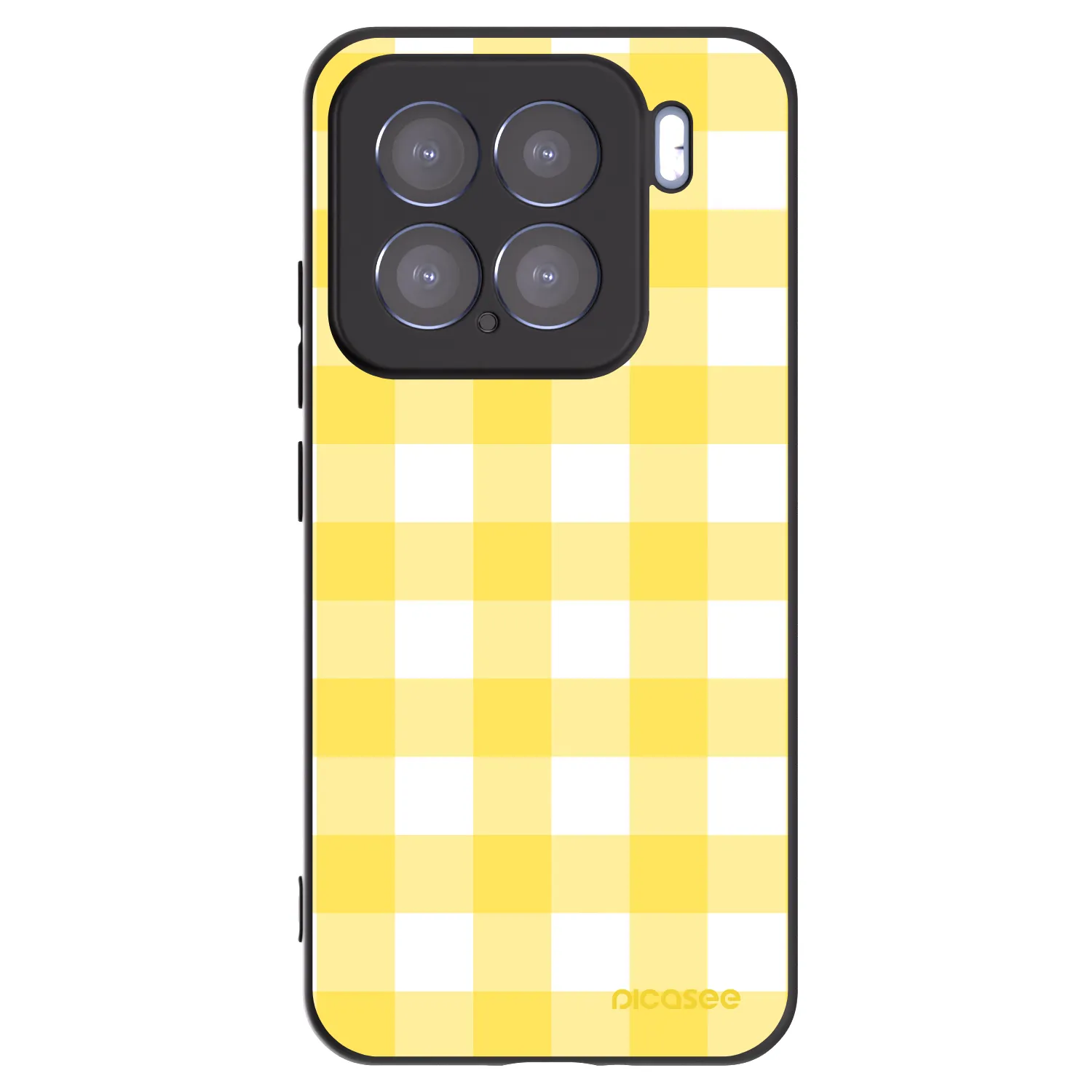 Picasee silikónový čierny obal pre Xiaomi 15 - Gride lemon