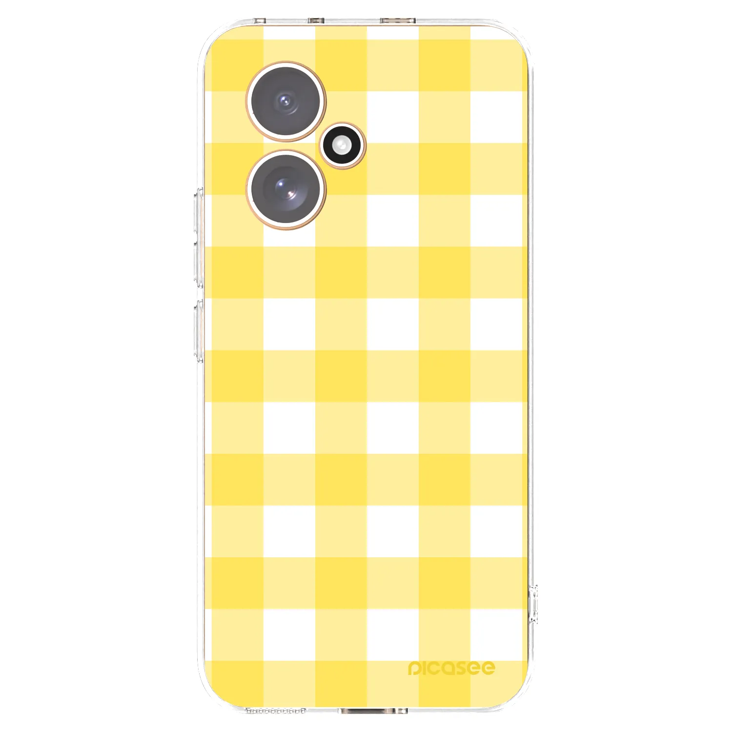Picasee silikónový prehľadný obal pre Honor 400 5G - Gride lemon