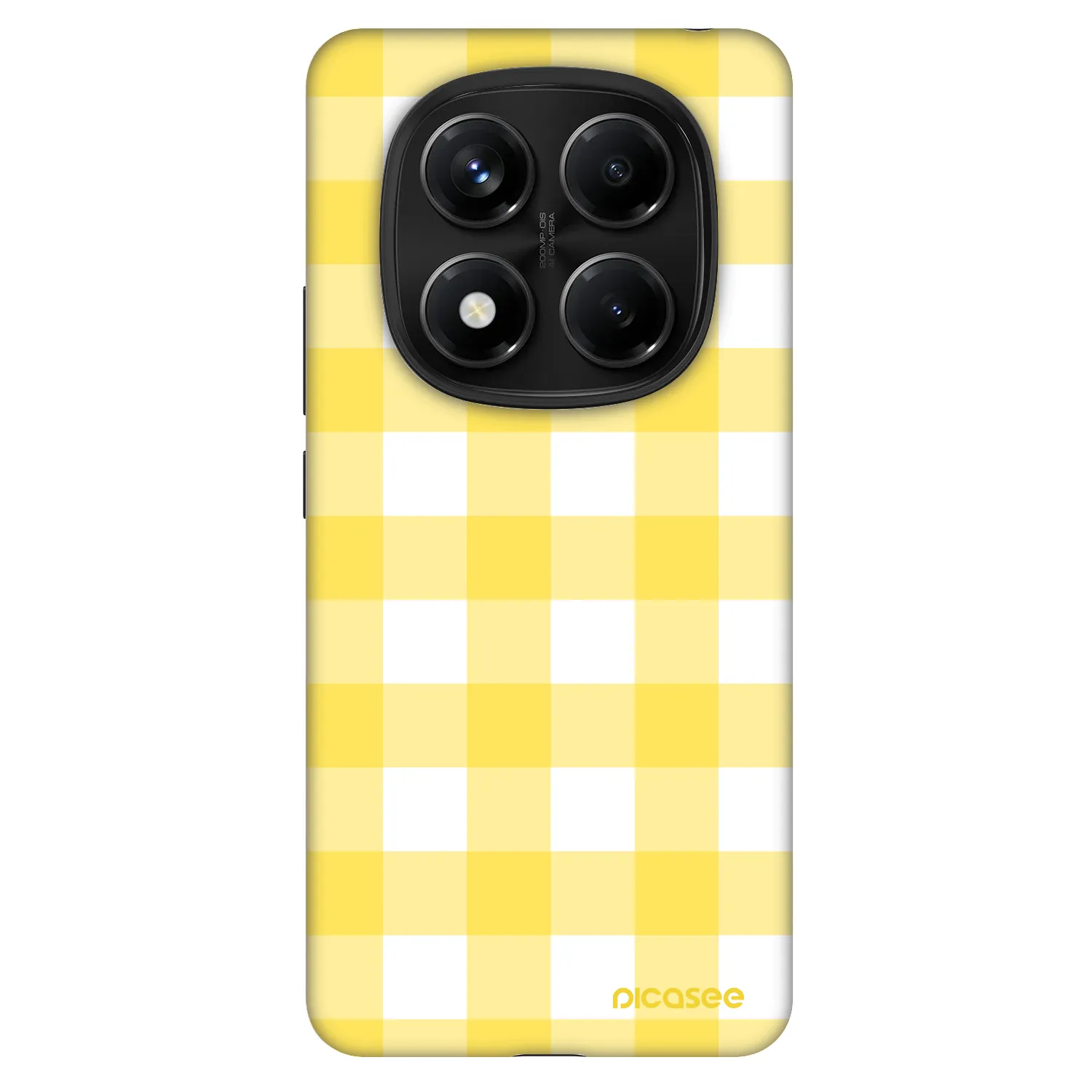 Picasee Fashion Case pre Xiaomi Redmi Note 14 Pro 5G - Gride lemon