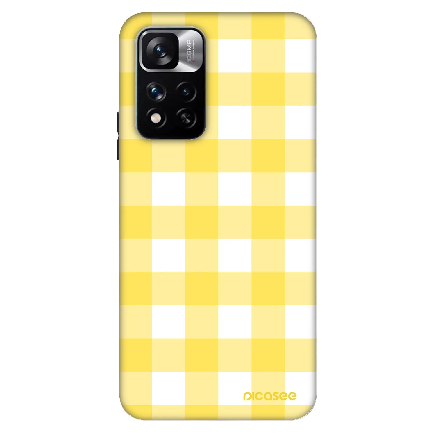 Picasee Fashion Case pre Xiaomi Redmi Note 11 Pro - Gride lemon