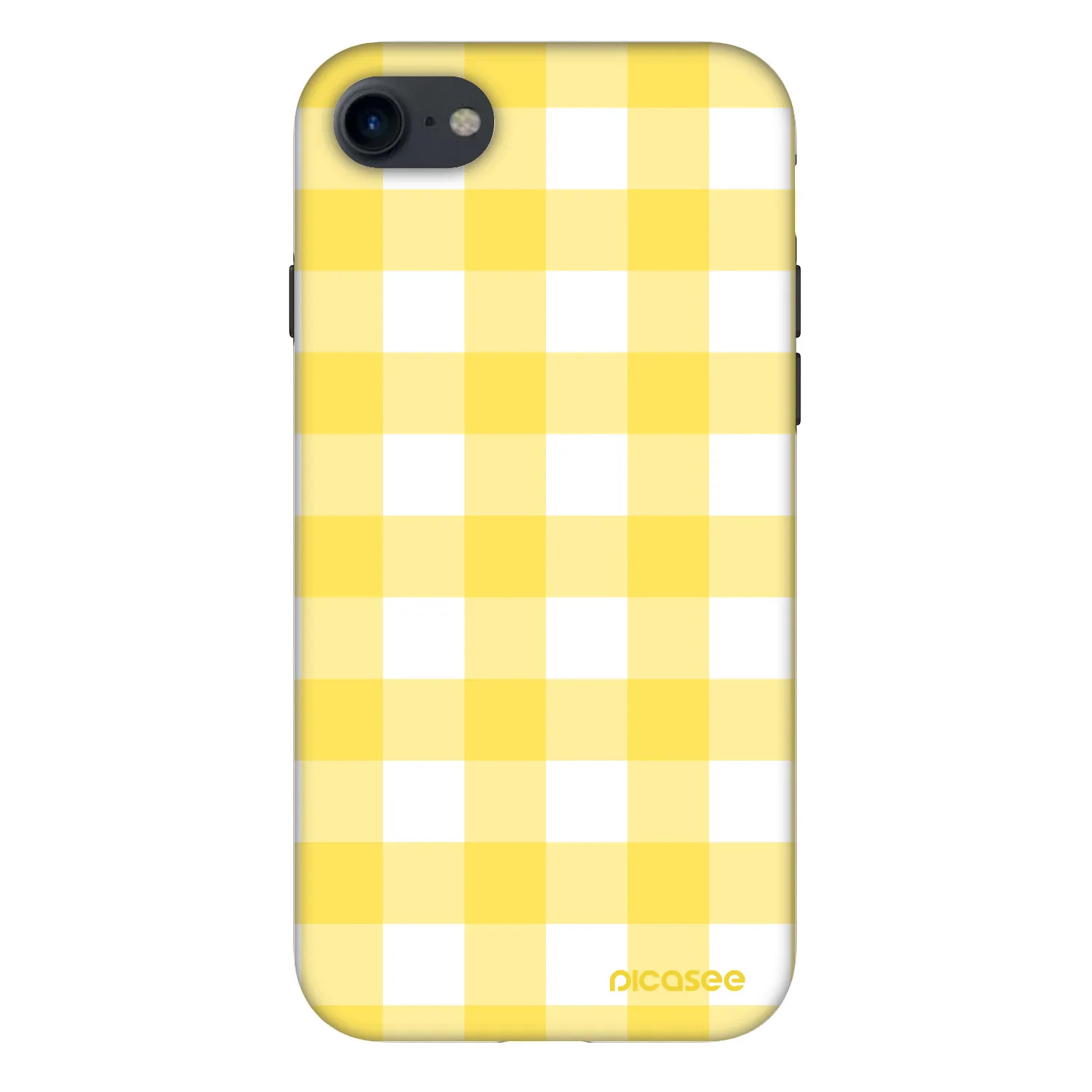 Picasee Fashion Case pre Apple iPhone SE 2020 - Gride lemon