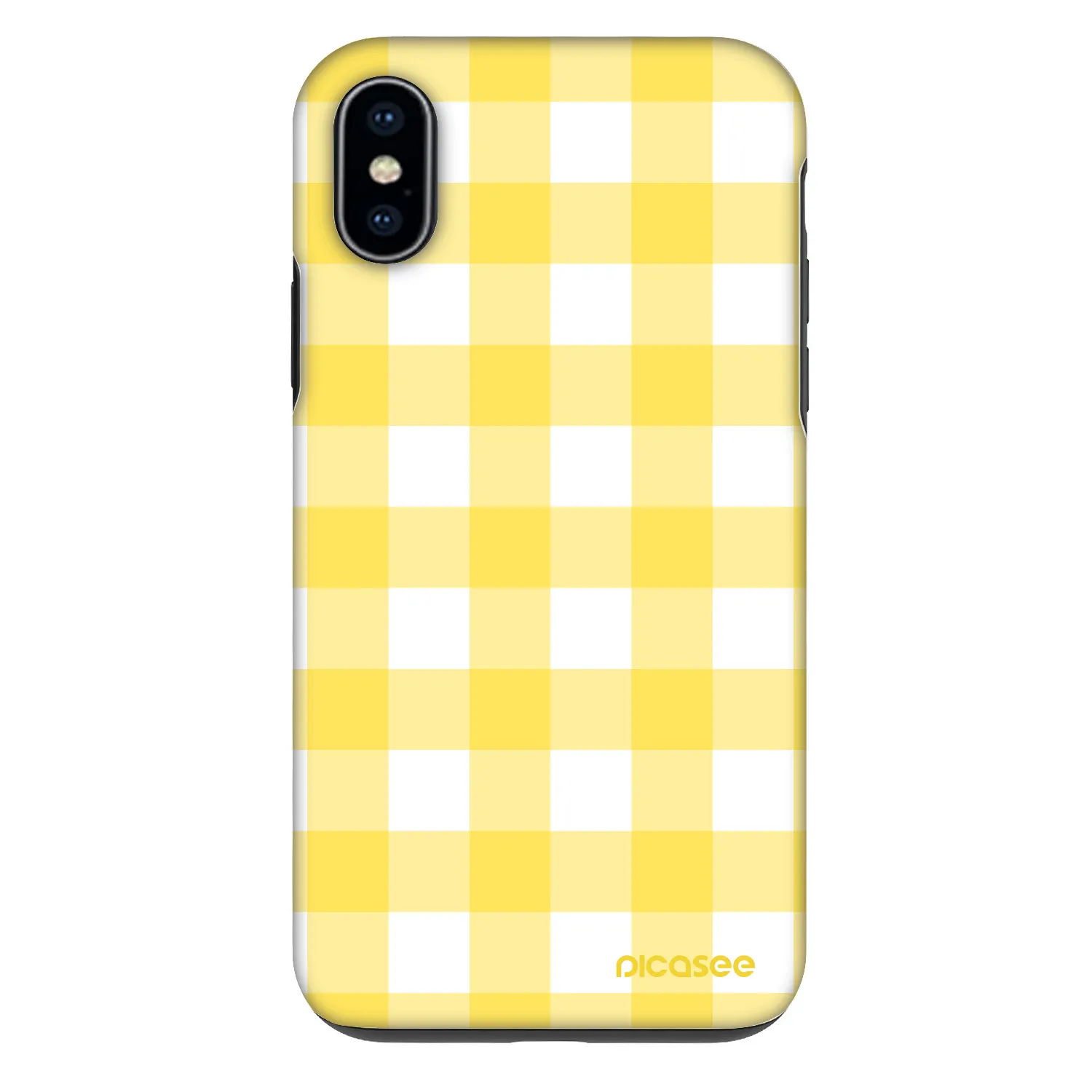 Picasee Fashion Case pre Apple iPhone X/XS - Gride lemon