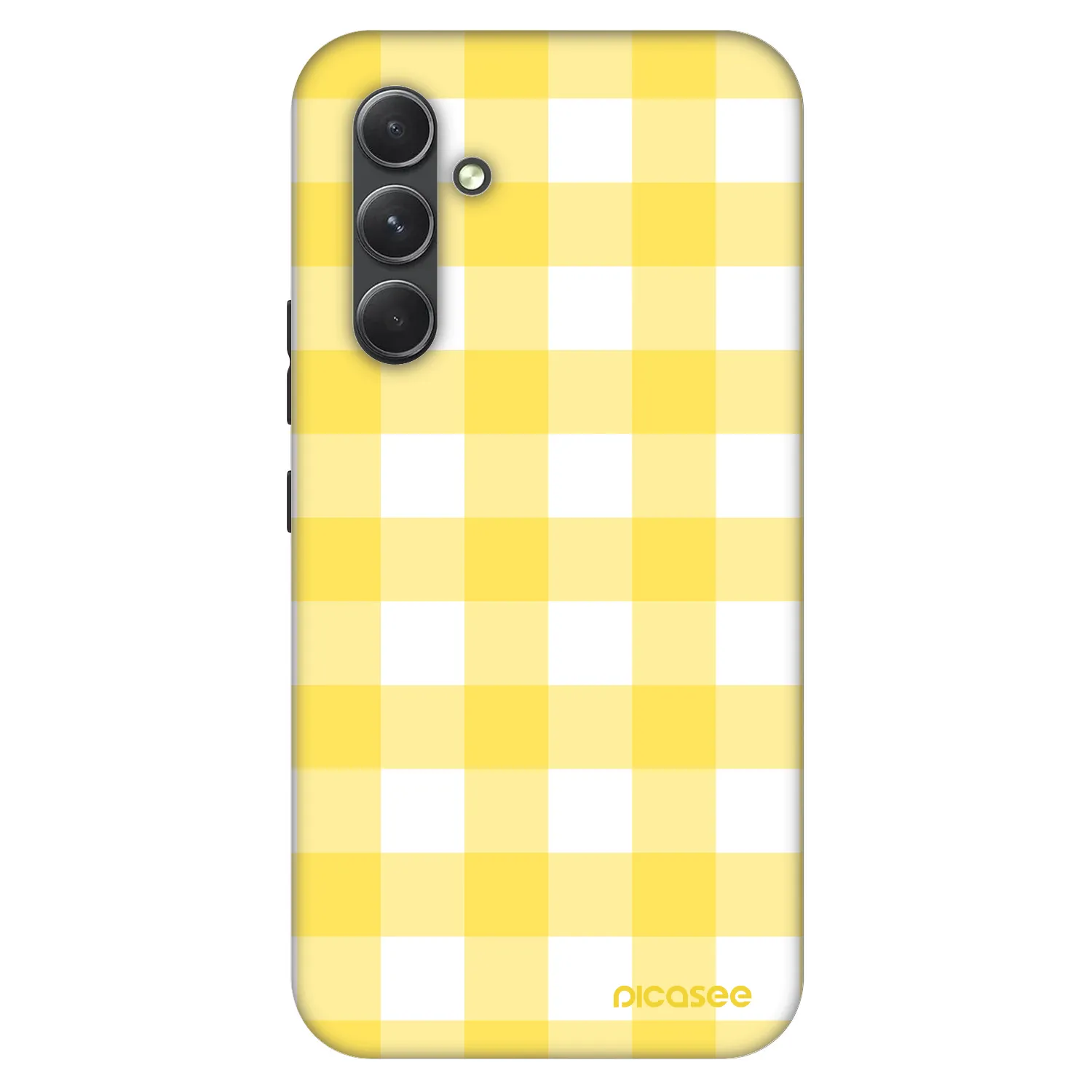 Picasee Fashion Case pre Samsung Galaxy A54 5G A546B - Gride lemon