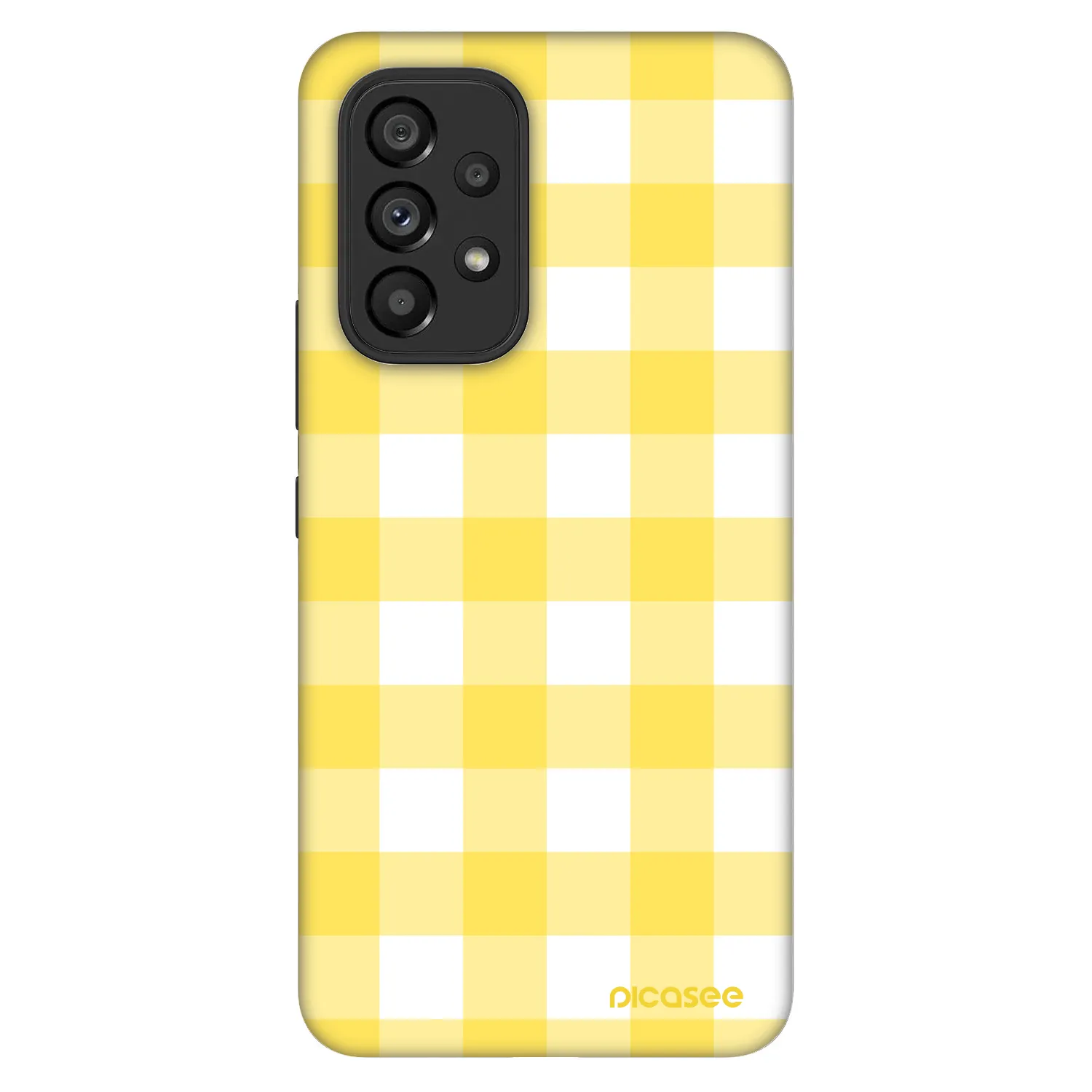 Picasee Fashion Case pre Samsung Galaxy A53 5G A536 - Gride lemon