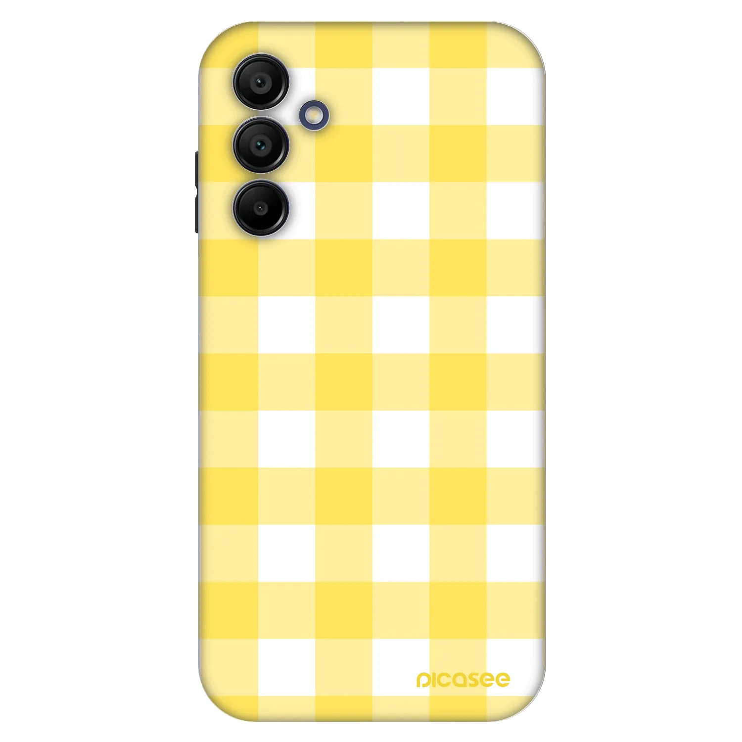 Picasee Fashion Case pre Samsung Galaxy A15 A155F 4G - Gride lemon
