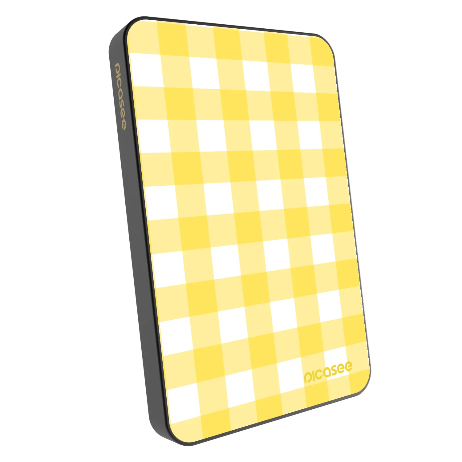 Picasee Powerbanka s MagSafe 5 000 mAh Šedá - Gride lemon