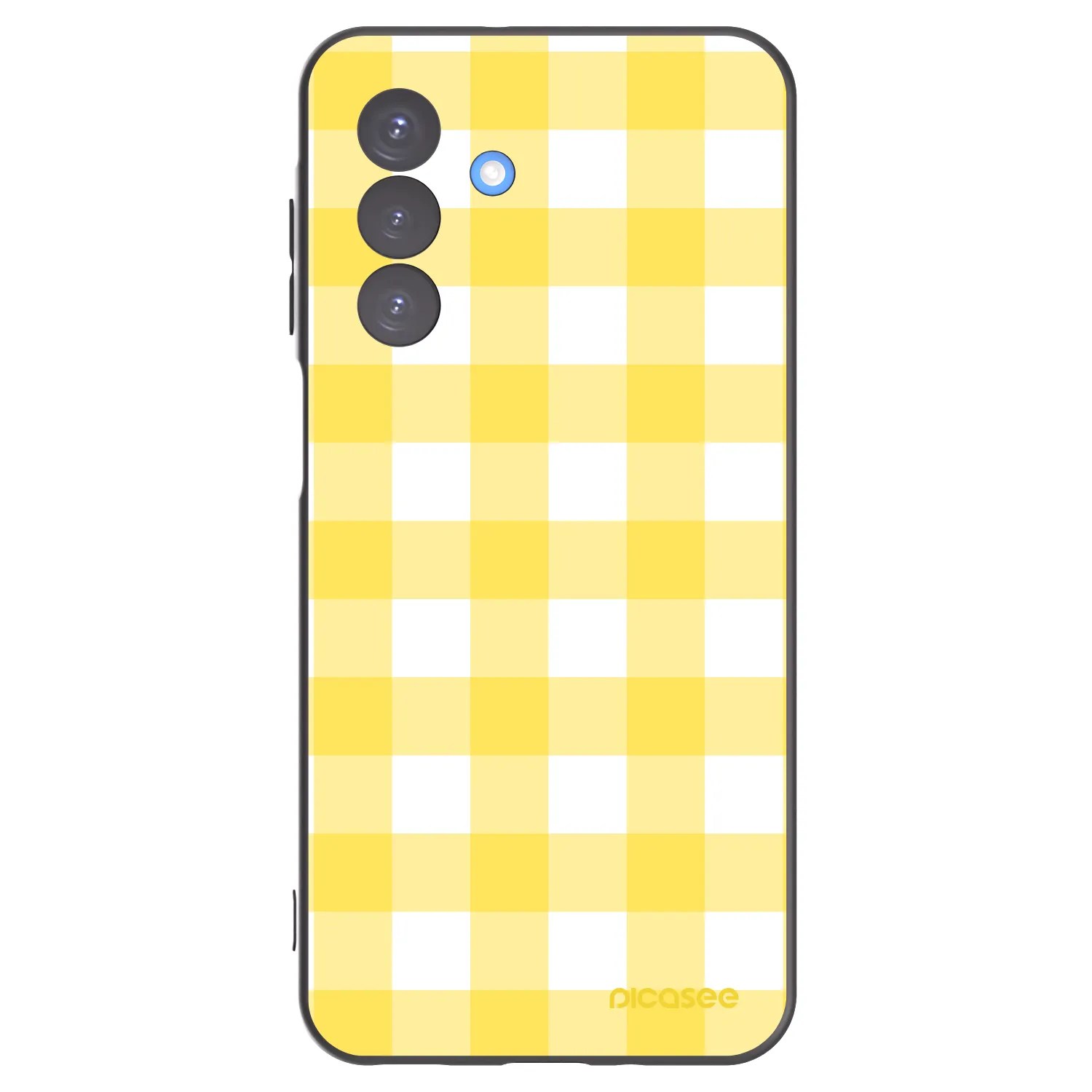 Picasee silikónový čierny obal pre Samsung Galaxy A17 5G - Gride lemon