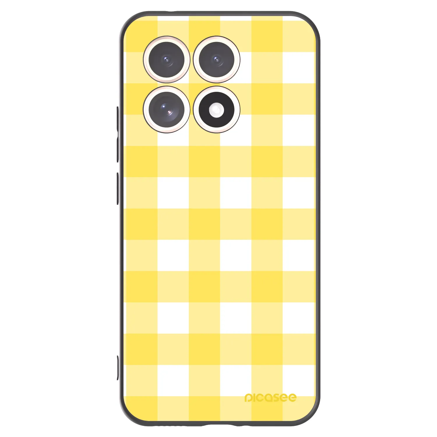 Picasee silikónový čierny obal pre Xiaomi 15T - Gride lemon