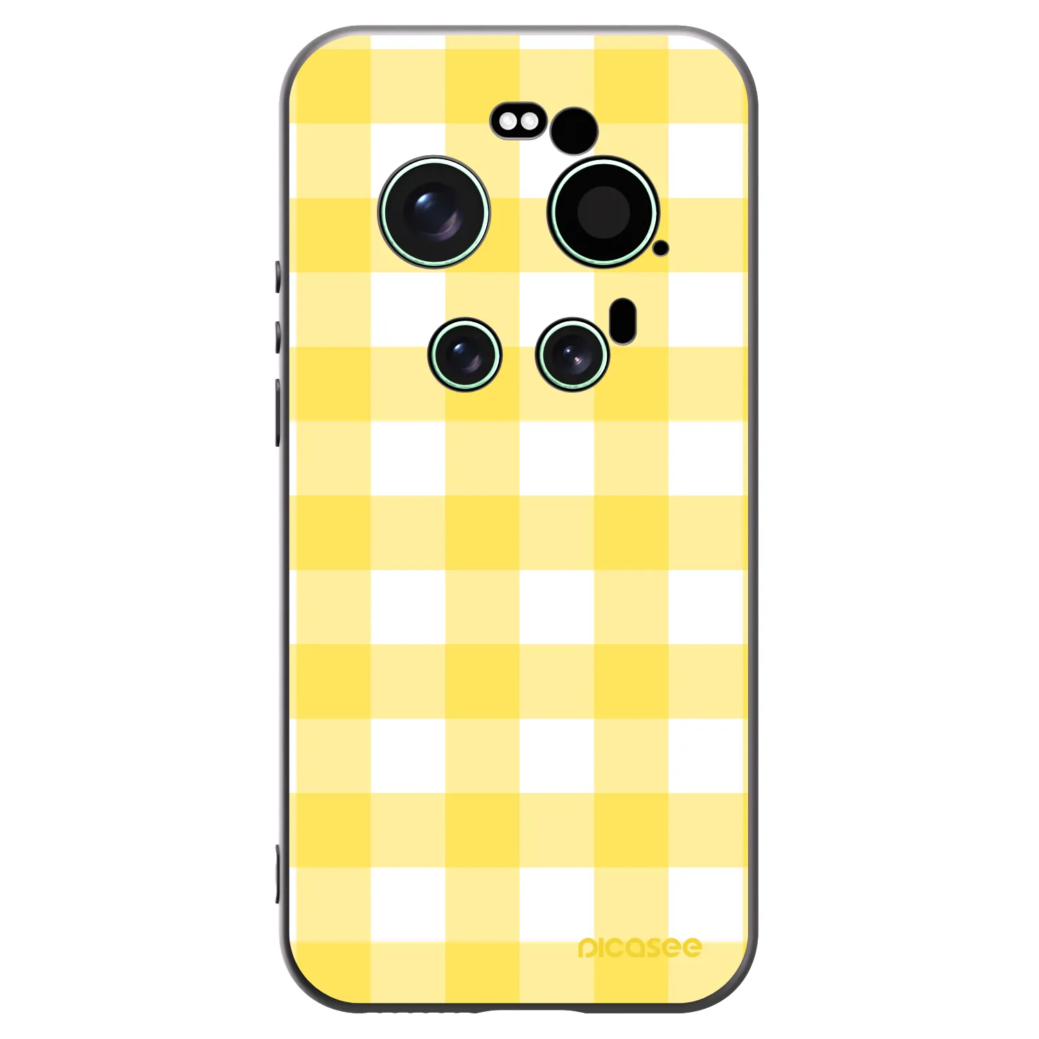 Picasee silikónový čierny obal pre Xiaomi 17 Ultra - Gride lemon