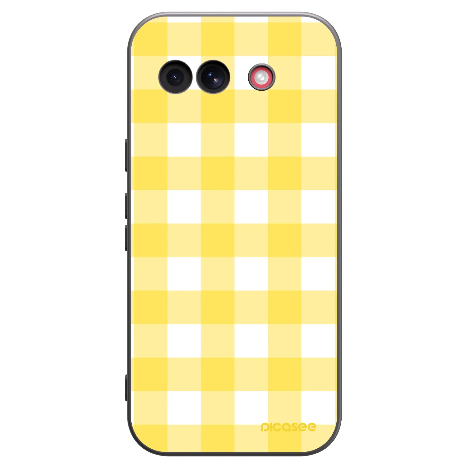 Picasee silikónový čierny obal pre Google Pixel 10a - Gride lemon