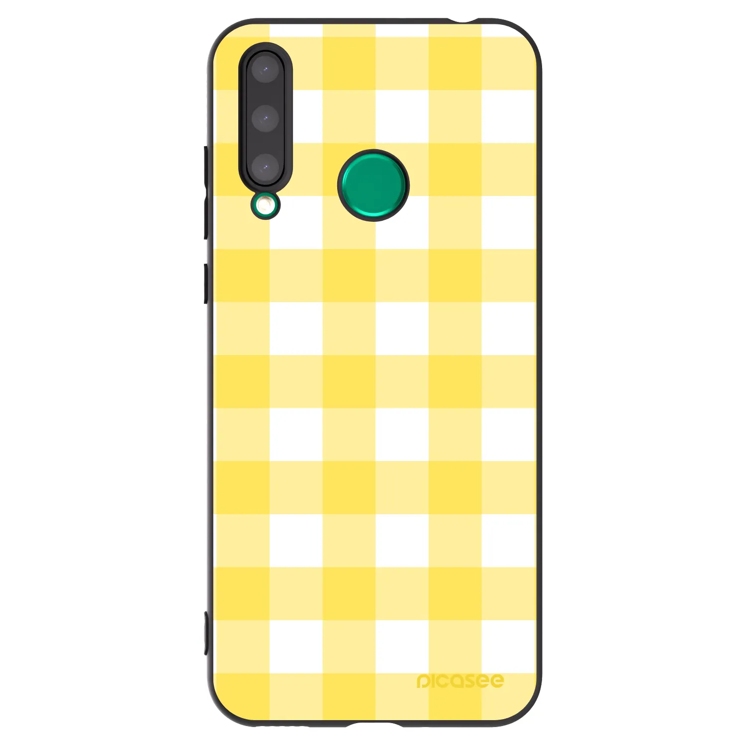 Picasee silikónový čierny obal pre Honor 20 Lite - Gride lemon