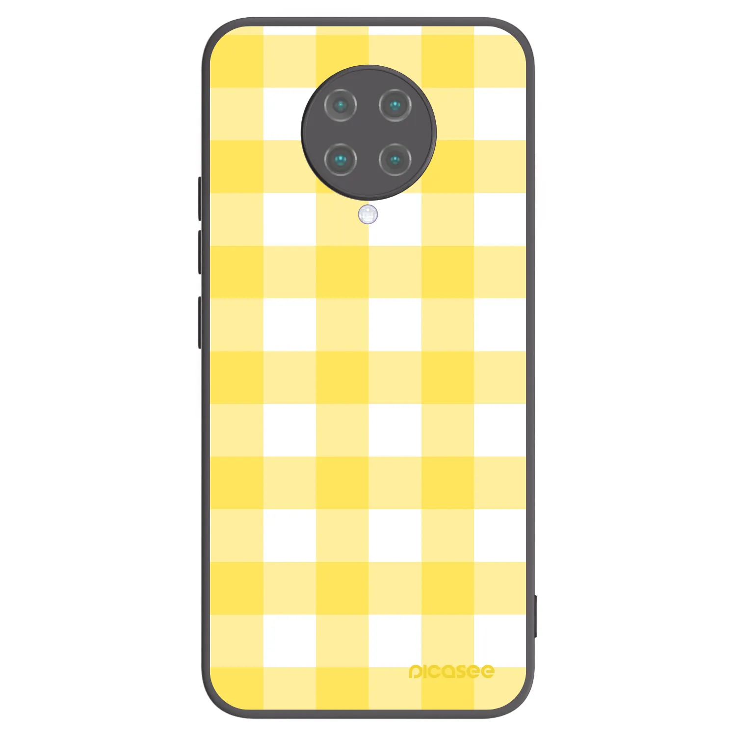 Picasee silikónový čierny obal pre Xiaomi Poco F2 Pro - Gride lemon