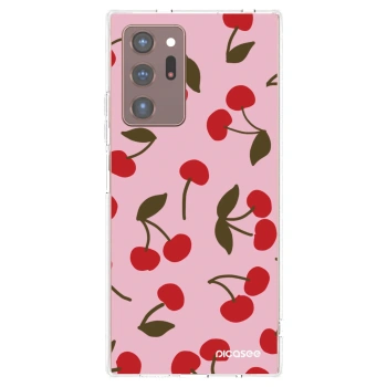 Picasee silikónový prehľadný obal pre Samsung Galaxy Note 20 Ultra - Cherry