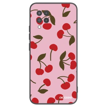 Picasee silikónový čierny obal pre Samsung Galaxy A42 A426B - Cherry